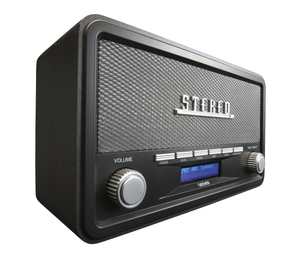 Denver Radio retro DAB+/FM Denver DAB-18 dark grey - 1535075 - zdjęcie 5